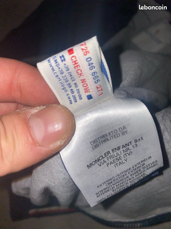 Doudoune sans manches Gui repliable jaune Moncler (image 12)
