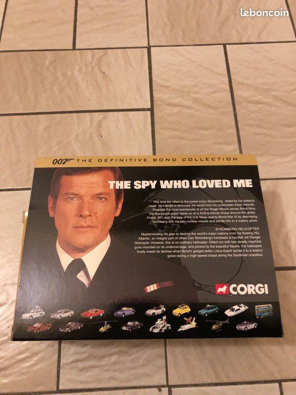 Corgi - 1:43 - ref. 271 James Bond Hélicoptère Moonraker