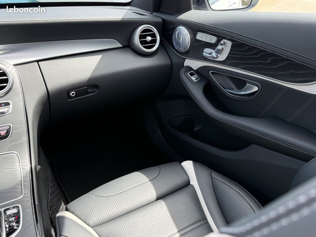MERCEDES-BENZ CLASSE C C63 S AMG T 4.0 V8 BI-TURBO 510CH DCT + DE 20ke D'OPTIONS TO ECHAP SPORT CAM 360 FULL OPTIONS +++ (image 38)