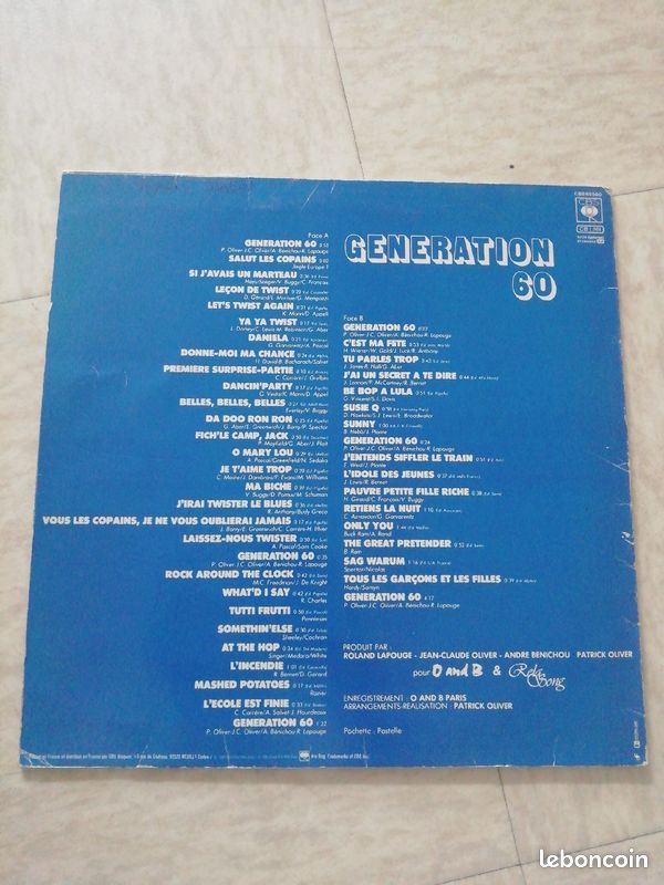 Vinyl Génération 60 (image 2)