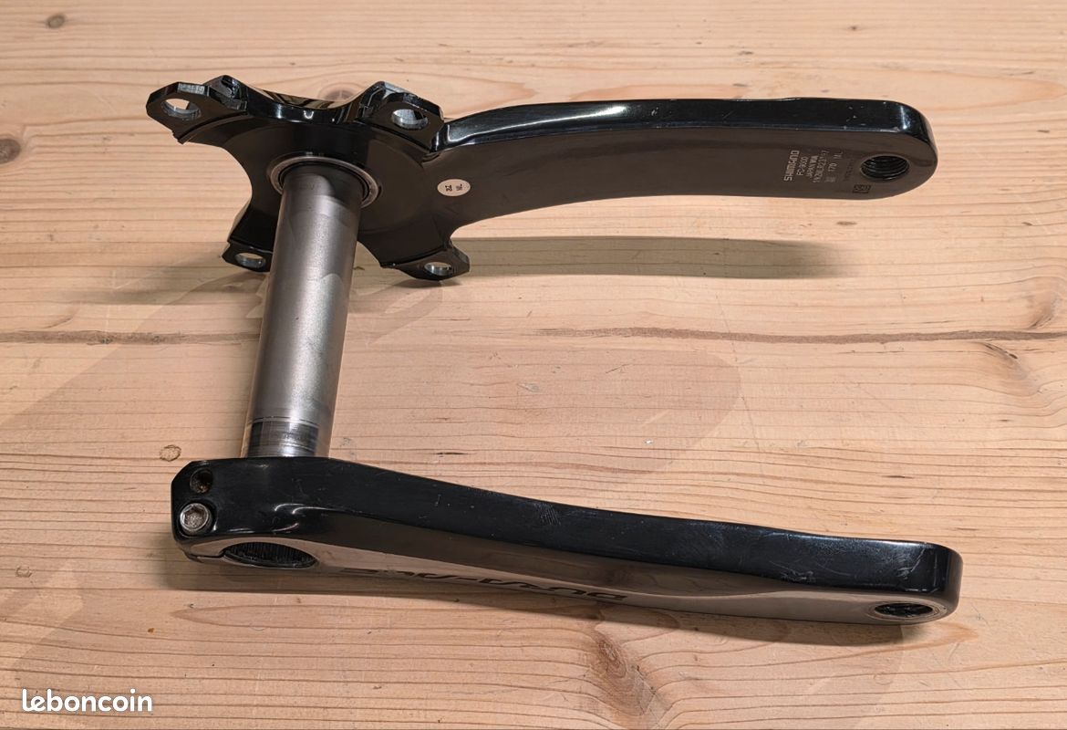 Jeu De Manivelles Shimano Dura Ace FC-7400 Vintage - 53/39 Dents - 170 Mm - Occasion