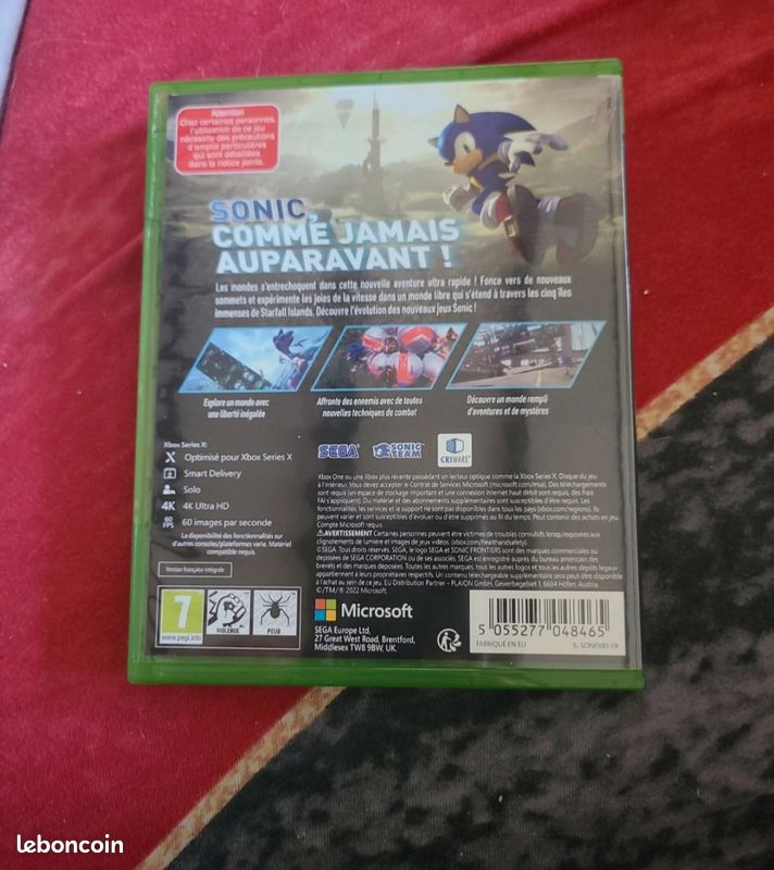 Sonic frontiers xbox serie x/one (image 2)