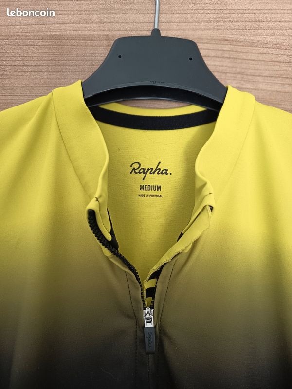 Rapha Maillot de cyclisme Pro Team Lightweight Homme (Jaune) | private