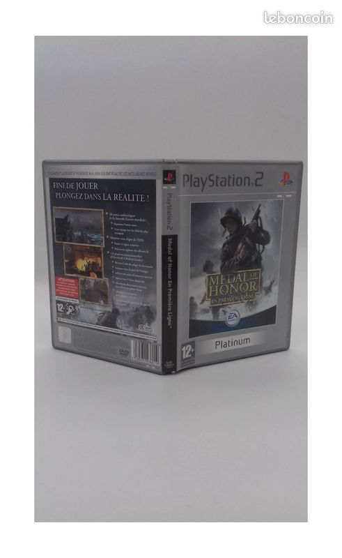 Medal Of Honor : 1ère Ligne - Jeu PS2 PlayStation 2 - Version Française - Occasion Bon État