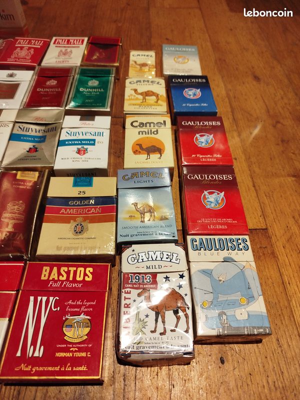 Collection paquets de cigarettes (vides) - Collection