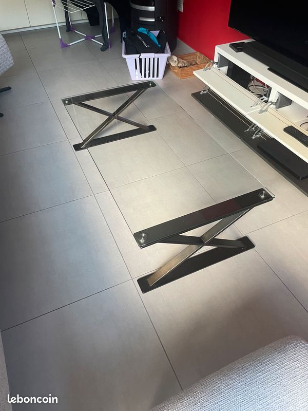Table basse en verre (image 2)