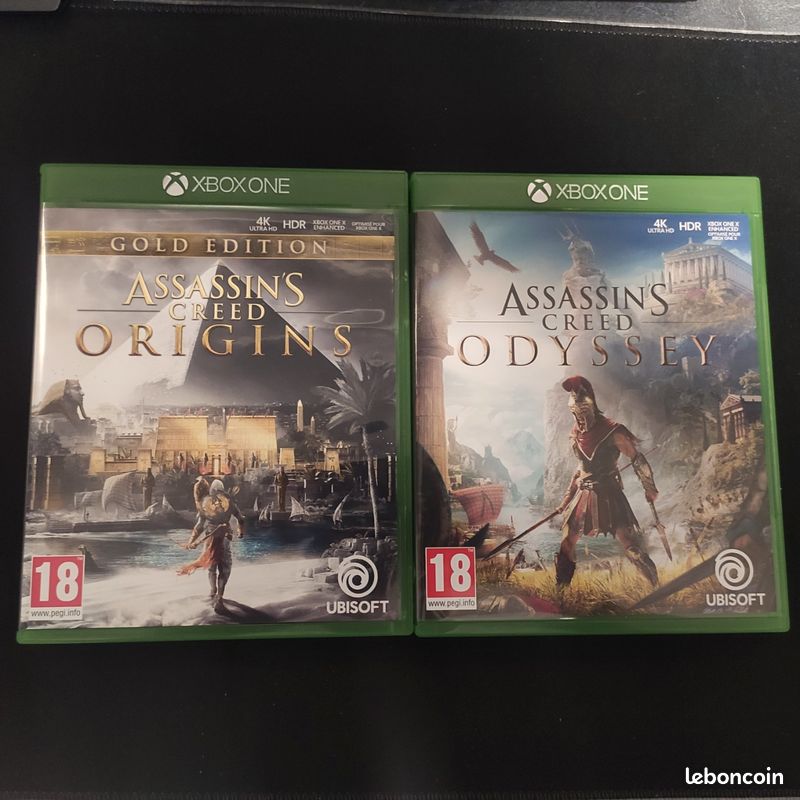 Assassin's creed origins et odyssey xbox one Jeux vidéo