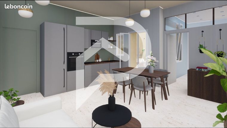 Appartement 2 pièces 45 m²