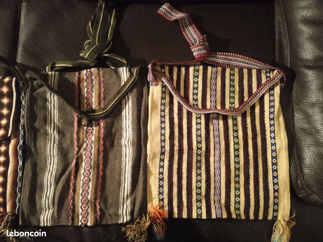 Sac à main de laine artisanal (image 8)