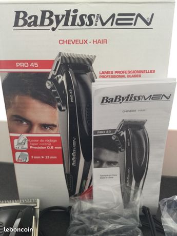 Hair Trimmer Babyliss Pro 45 E950e Tondeuse Babyliss E951e