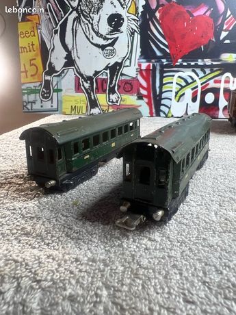 Wagon Voyageurs 3ème Classe Märklin échelle 0 - N°17270 - Années 40 - Occasion