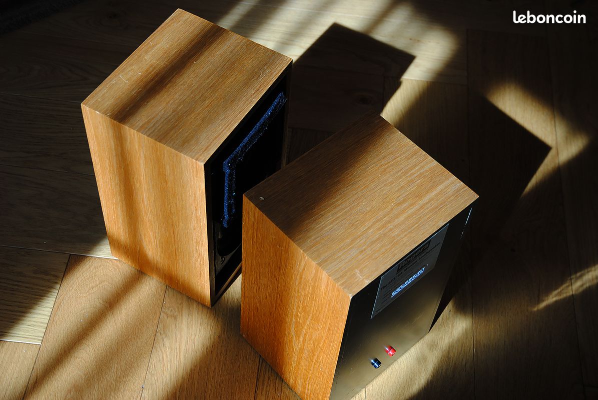 Enceintes Bibliothèque Rogers LS3/5a Monitor 15 Ohms 1979 - Haut-parleurs Vintage, Occasion