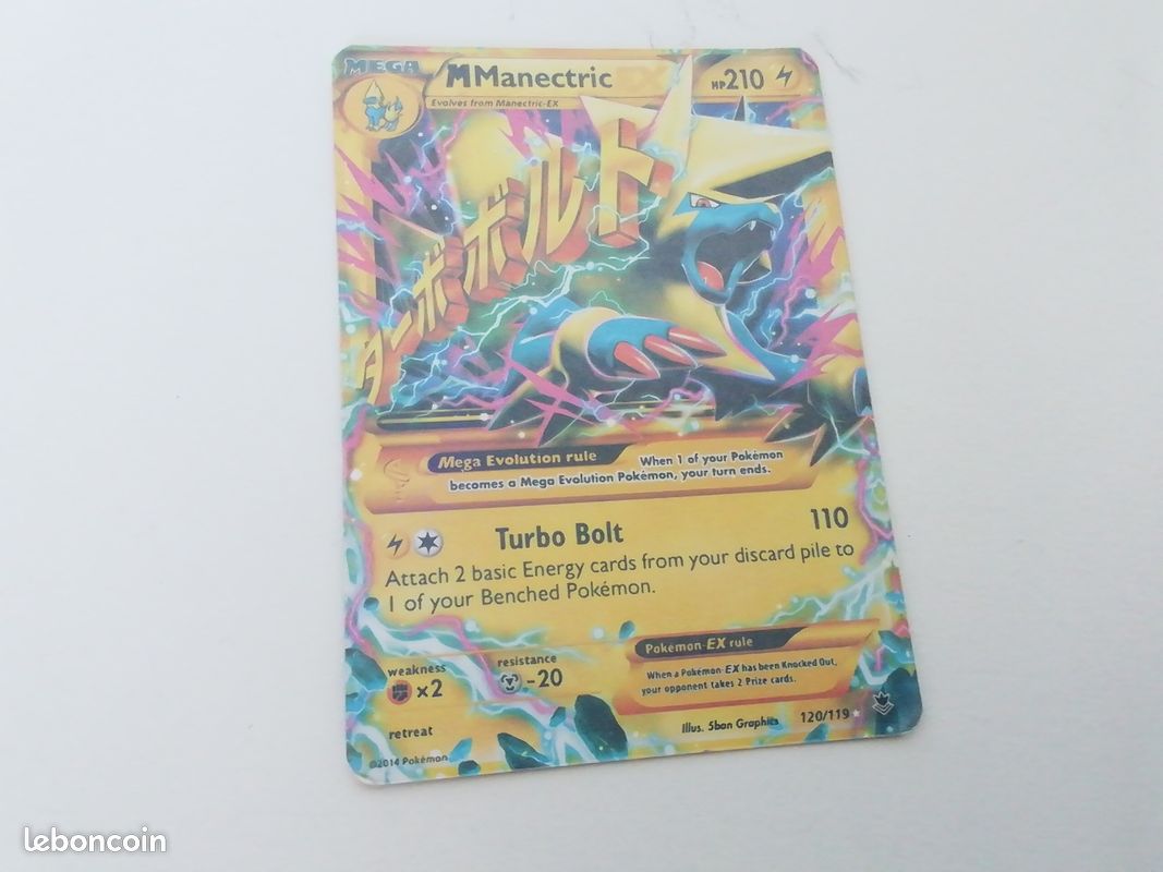 Manectric Méga Ex Pokémon (image 1)
