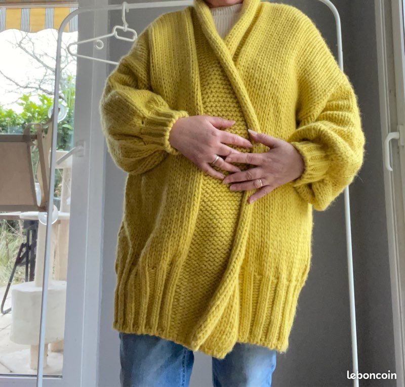 Magnifique veste laine femme ample et confortable Marque; Banditas