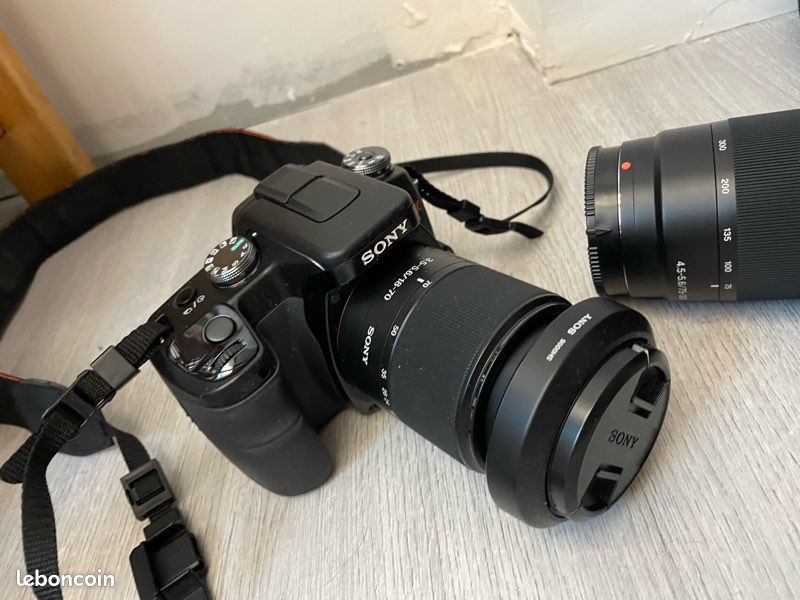 Pack Reflex Sony Alpha 100 + 2 Objectifs - Photo, audio & vidéo