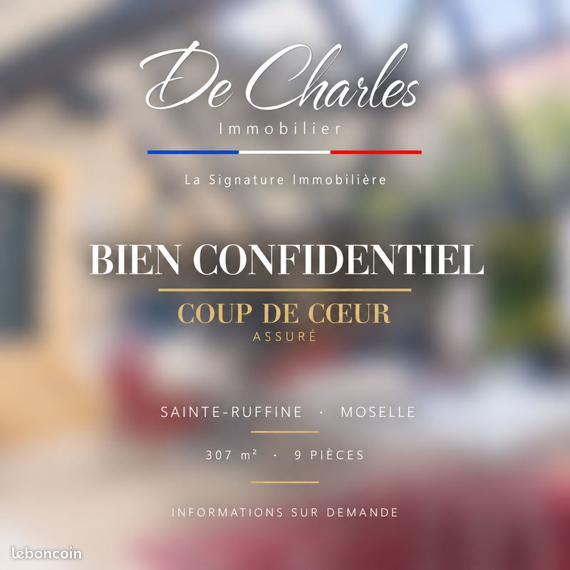 Maison 9 pièces 307 m² · à Sainte-Ruffine · 307 m² · 695 000 €