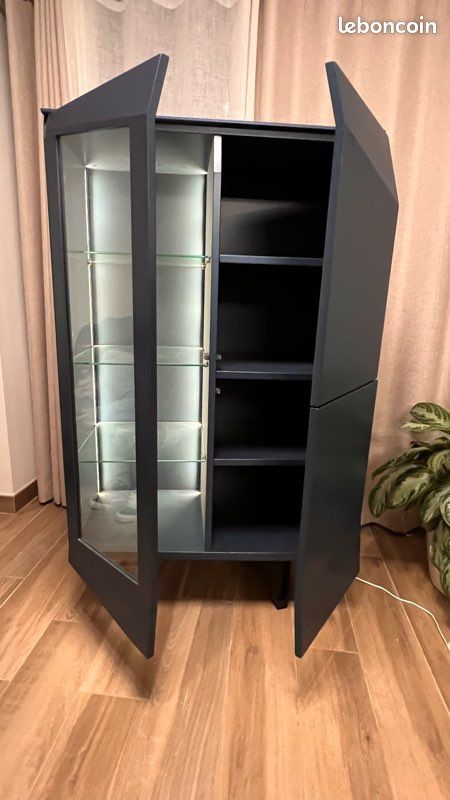 BUFFET MEUBLE DESIGN HAUT GAMME VAISSELIER BAHUT placard armoire bibliothèque (image 4)