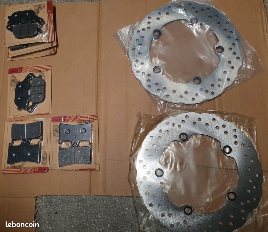 Plaquettes De Frein Moto Avant Pour Yamaha Bear/Tracker YFM250 2001-2006 - Lot De 2 Paires, Semi-métalliques