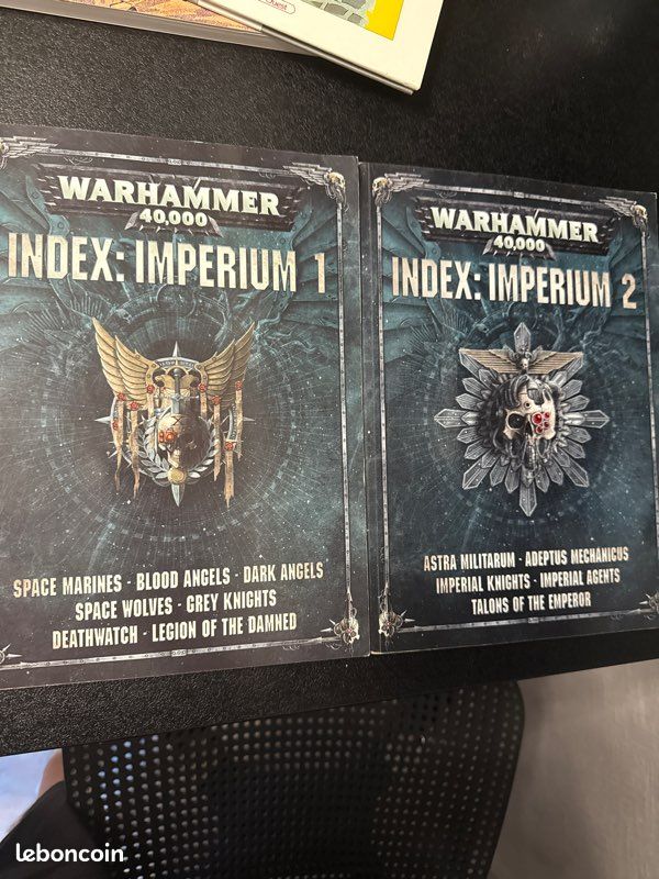 Warhammer, 40000. Index Imperium un et deux (image 1)