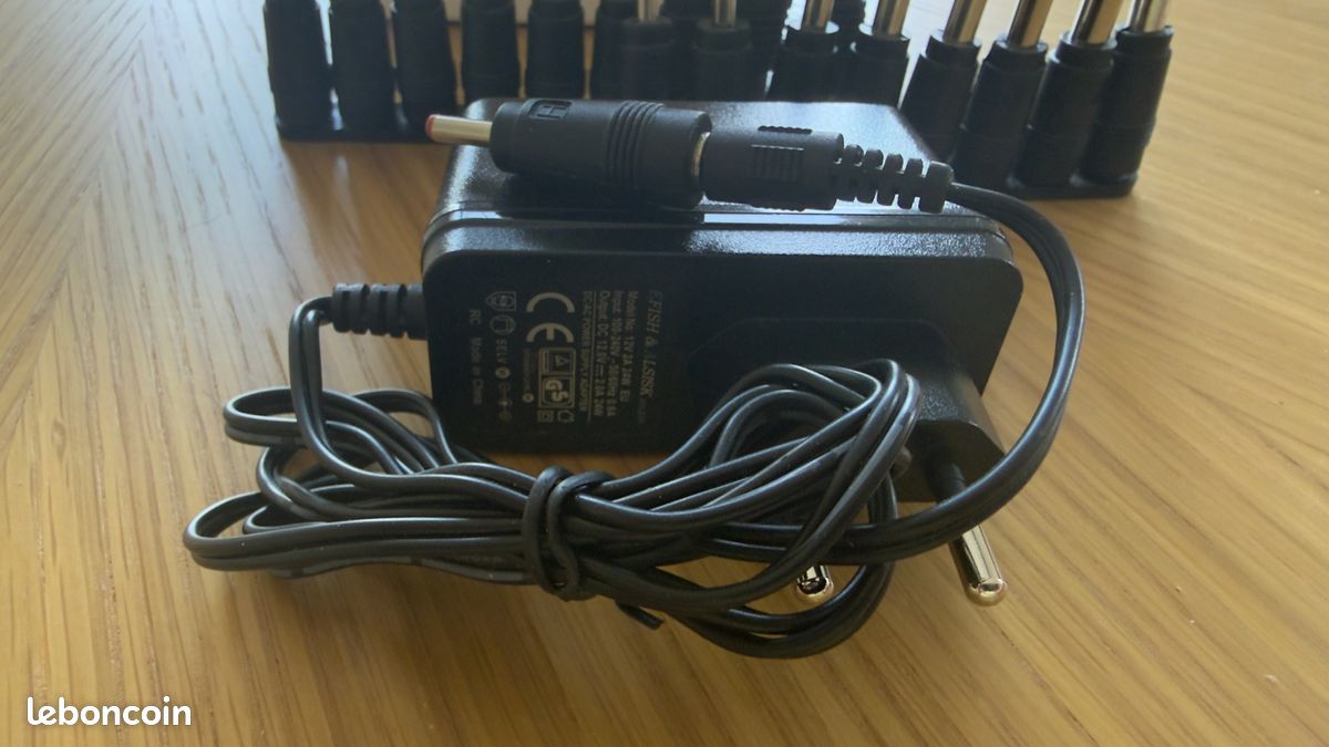 🔌 Adaptateur secteur universel 12V – NEUF (jamais utilisé) (image 7)