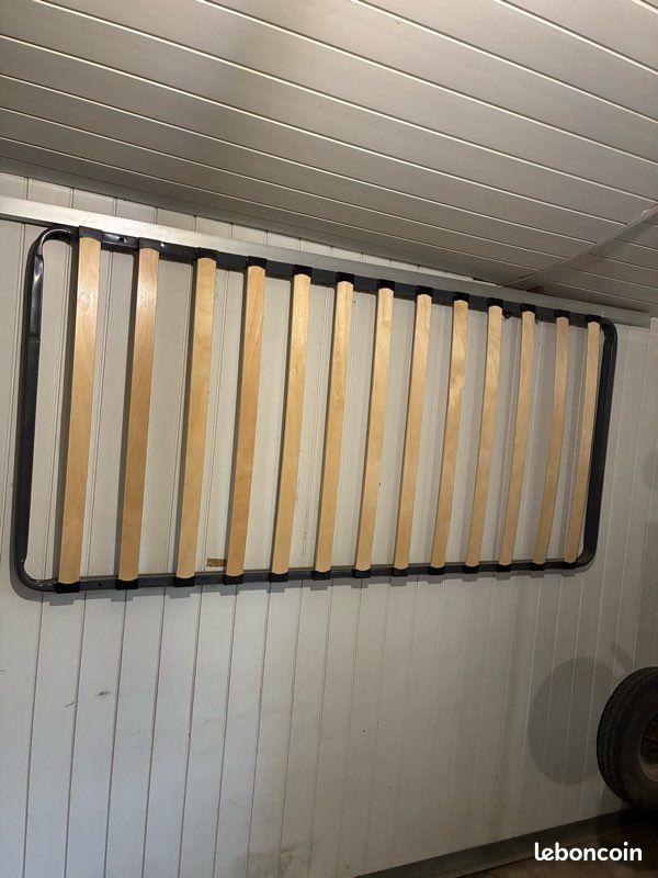 Lit métal plus sommier une personne (image 5)