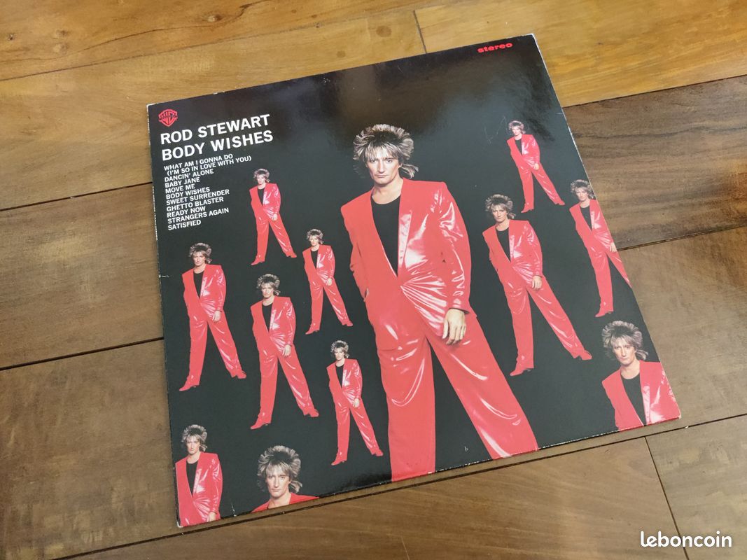 Disque vinyle 33T Rod Stewart – LP Vinyl Original 1983 (image 1)