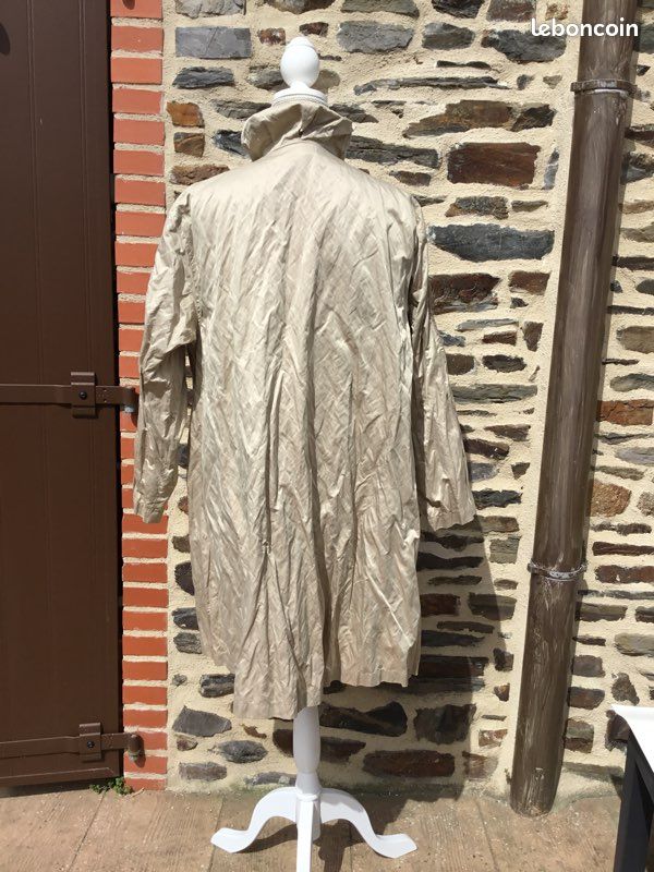 Imper froissé Et Dieu créa la Femme Beige, Taille 40 (image 2)