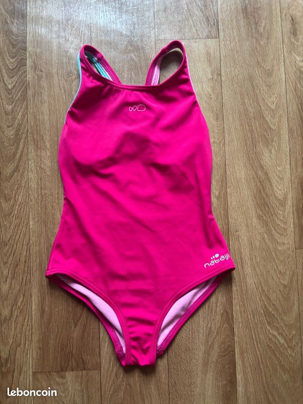 Maillot de bain rose 4/6 ans (image 1)