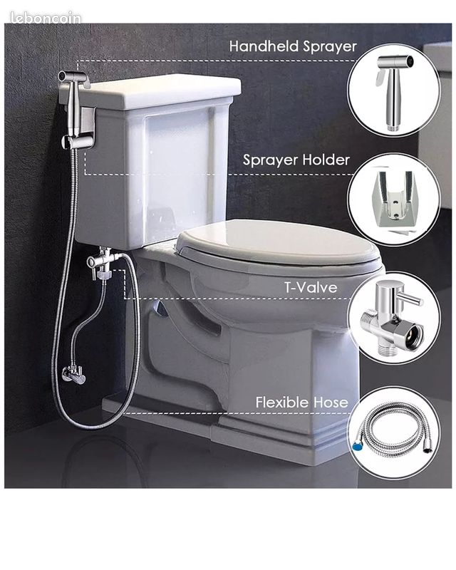 Kit douchette WC/ bidet neuf (image 4)