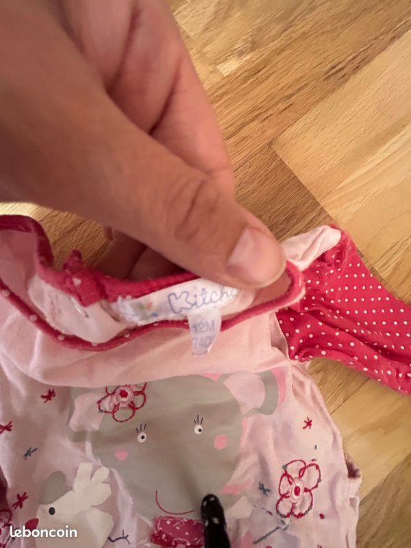 Lot de 3pyjamas taille 12 mois (image 5)
