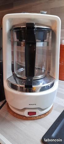 Cafetière Krups orange vintage type 265A - Ressourcerie Histoires Sans Fin