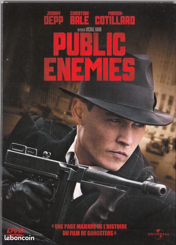 Dvd - public enemies / johnny depp (image 1)