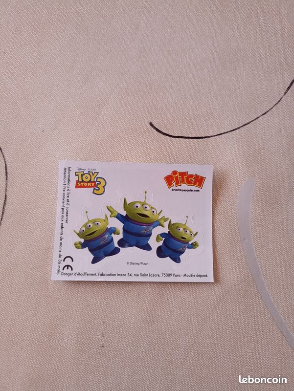 Autocollants Toy Story 3 Pitch (image 6)