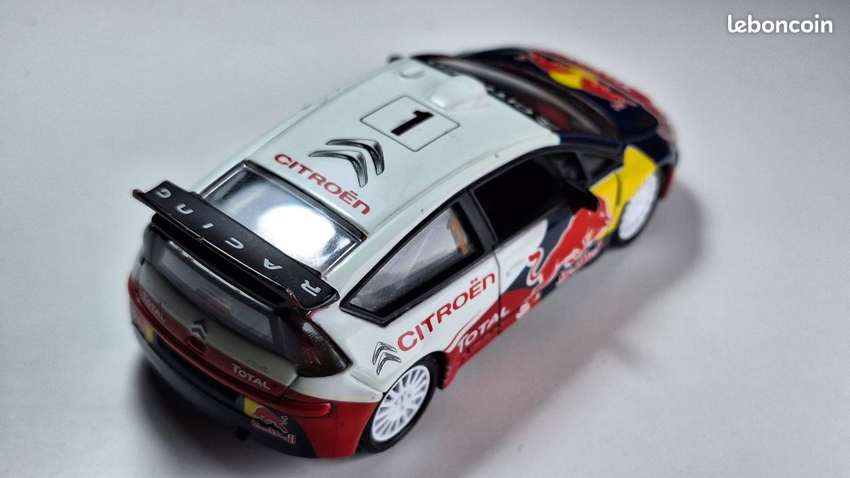 Citroën C4 WRC 2008 Sébastien Loeb - Hachette Collection 1/24 - Neuve