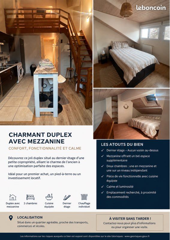 Appartement 2 pièces 55 m² · à Albertville · 55 m² · 145 000 €