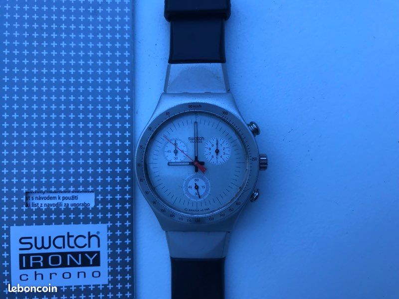 Montre Collector "Swatch Irony Chrono"/ 1995. Réf. YCS 1005 (image 2)
