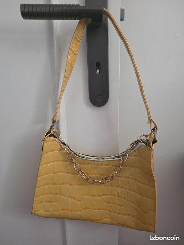 Sac a main jaune (image 1)