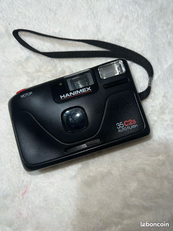 Appareil photo argentique Hanimex 35 C2s Motor Auto Flash 35 mm en excellent état (image 1)