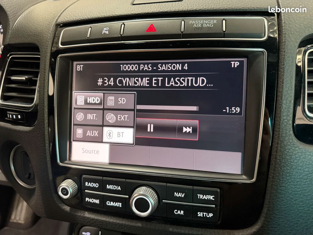 Volkswagen TOUAREG 3.0 V6 TDI 262 CH TIPTRONIC 8 4 Motion R-LINE (image 33)