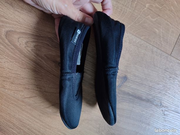 Chaussons Scarpette Danza Decathlon Chaussons De Danse, Noirs