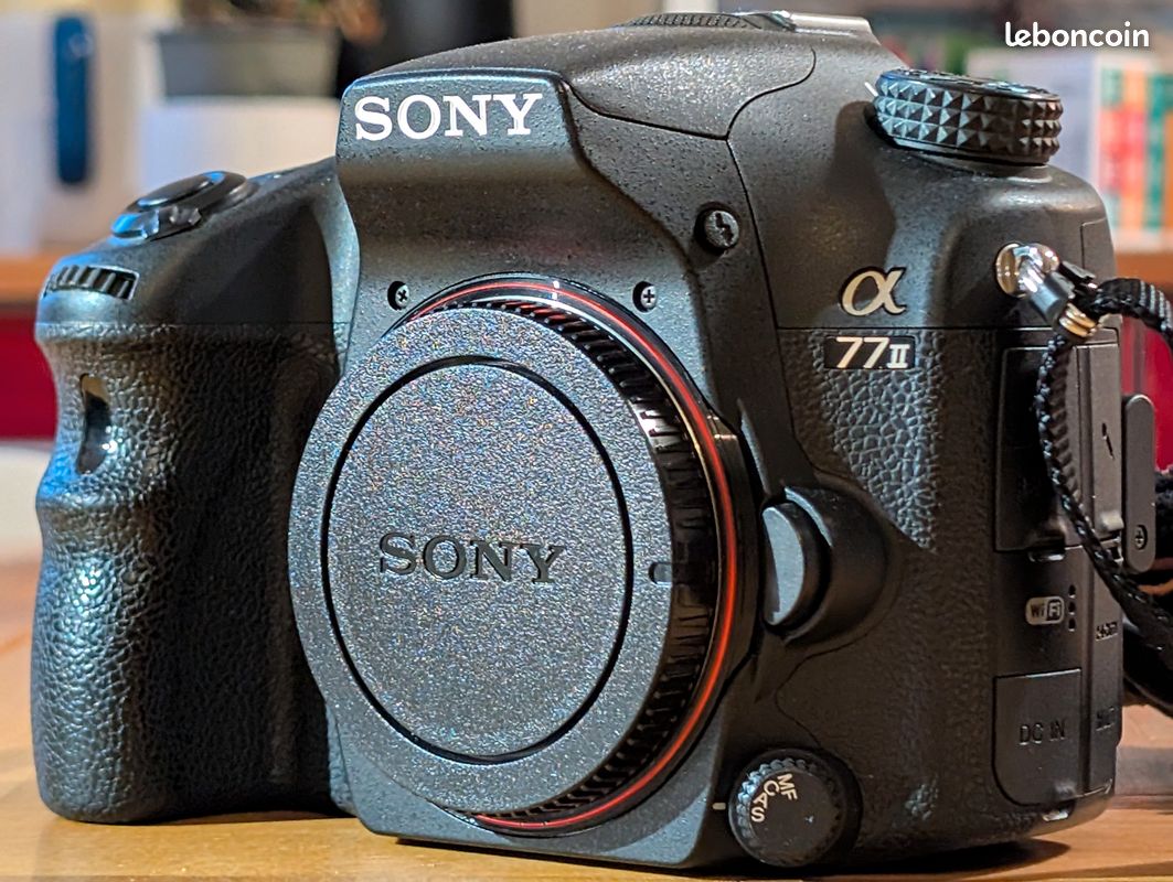 Appareil Photo Hybride Sony Alpha 77 (A77) - Occasion, Fonctionnel, Avec Batterie Lithium-ion
