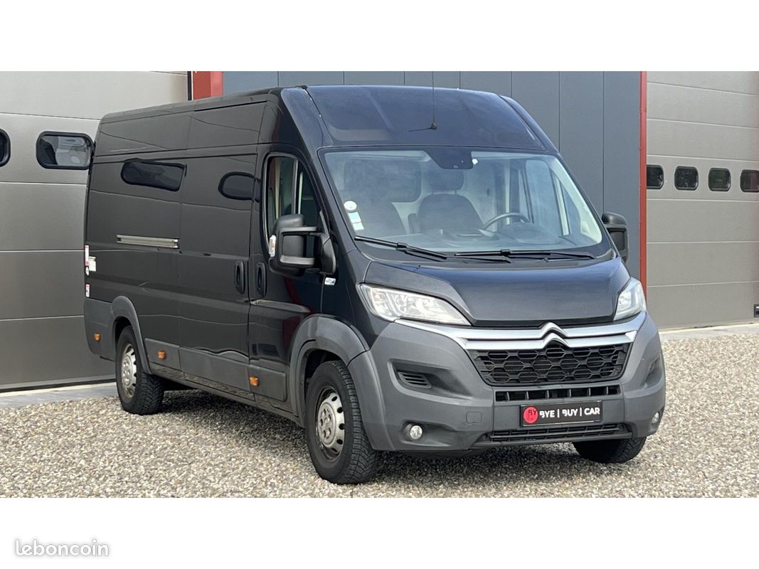 CITROEN JUMPER Business 4 35 L4H2 2.0 HDI 160 III FOURGON TOLE - HAYON 500KG / WEBASTO / MOTEUR 57.000 KMS (image 2)