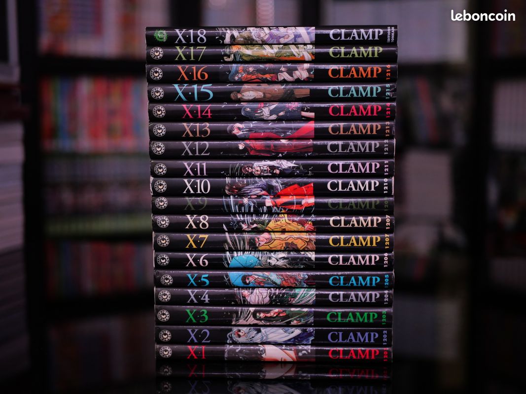 Intégrale manga X Clamp 18 tomes Tonkam (image 1)