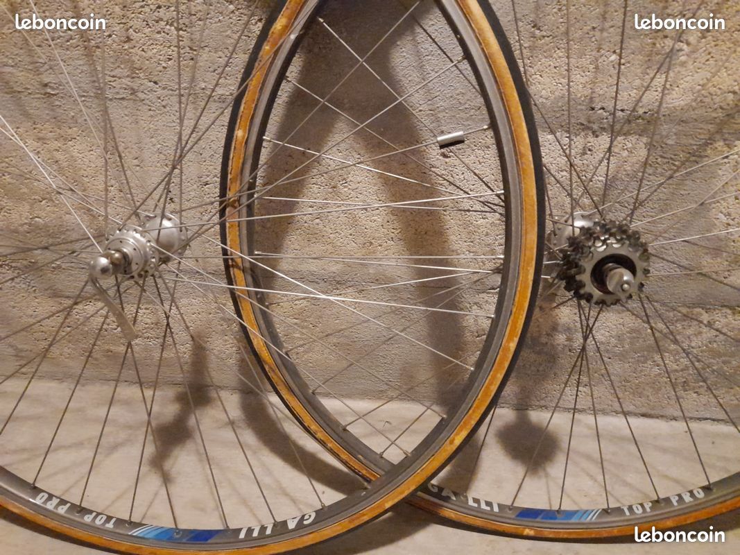 Roues vélo course GALLI-TOP PRO-MAVIC (image 10)