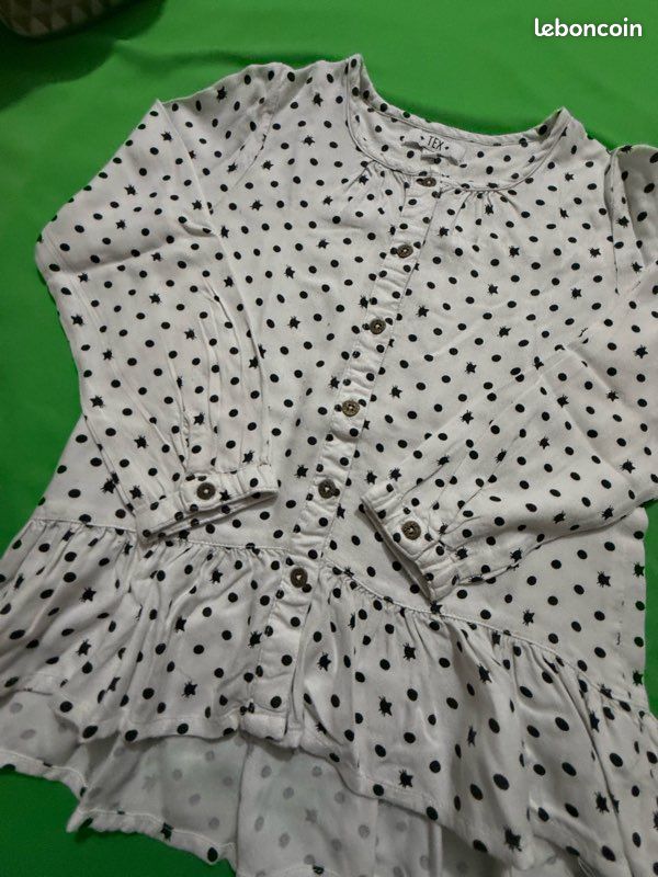Blouse tunique 5 ans fille coton (image 4)