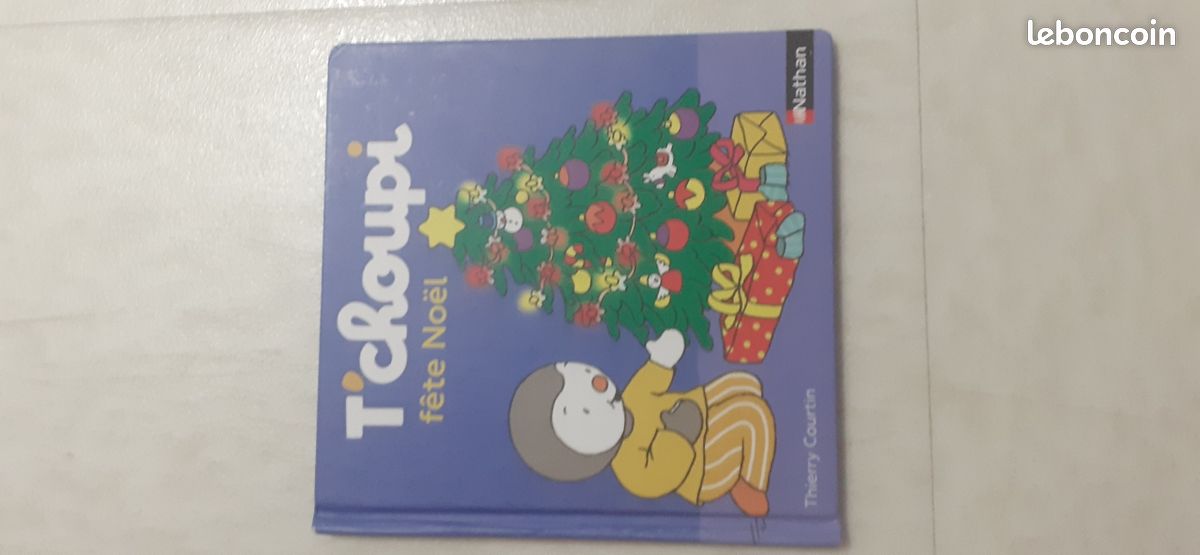 Livre " T'choupi fête Noël" Nathan (image 2)