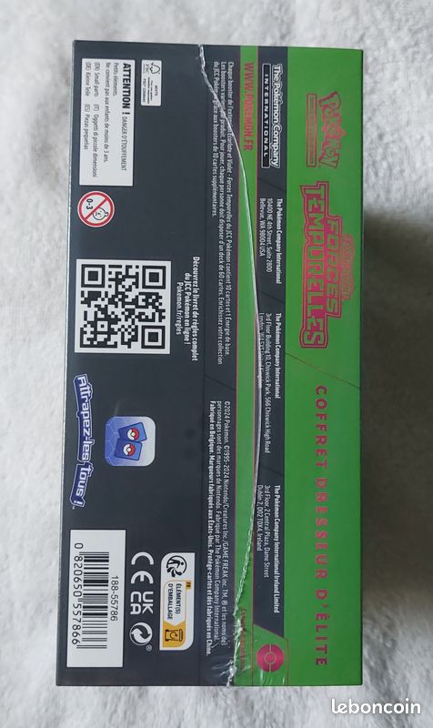 ETB Pokemon ev5 - Forces Temporelles Vert-de-fer (image 6)
