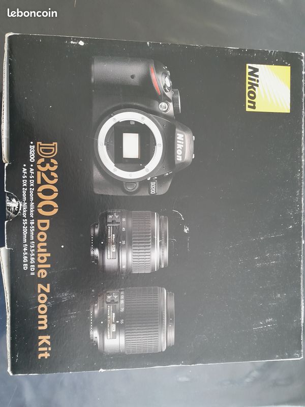 Appareil photo reflex NIKON D3200 Double zoom Kit (image 7)