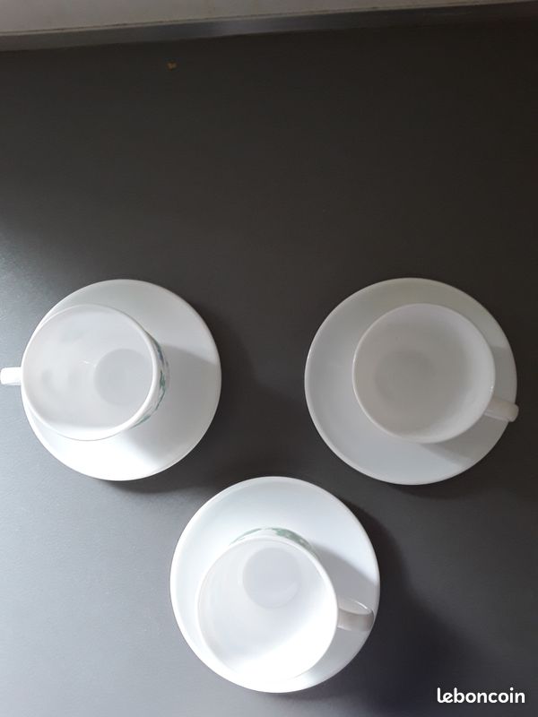 Tasses et soucoupes Arcopal (image 2)