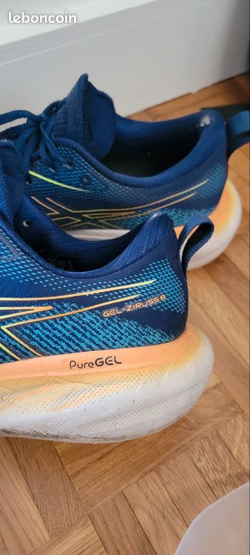 Asics Gel Ziruss – taille – bon amorti – état correct